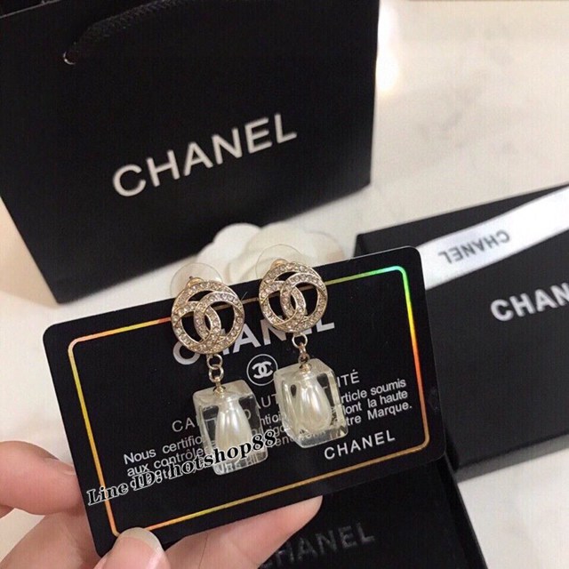 Chanel專櫃新款飾品 香奈兒耳釘熱銷款 zgb1183